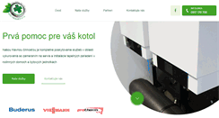 Desktop Screenshot of gas-progres.sk
